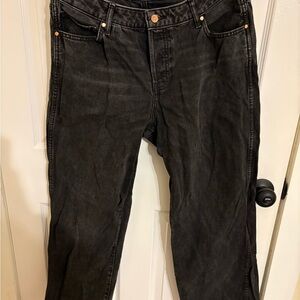 Express Women's Black Flare Jeans